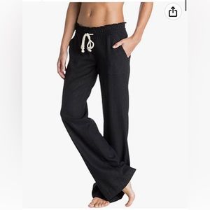 Black Roxy Oceanside Pants